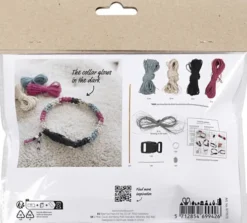 Mini DIY Kit Hækle - Hundehalsbånd