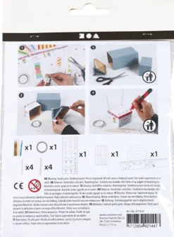 Mini DIY Kit - Mælkekarton Ishus