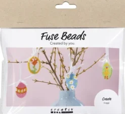 Mini DIY Kit Rørperler - Æg - Assorterede Farver