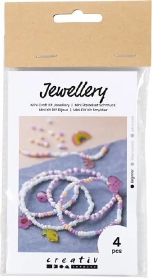Mini DIY Kit Smykker - Armbånd Krympeplast