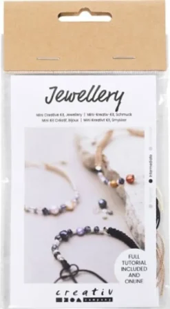 Mini DIY Kit Smykker - Armbånd Med Knyttet Lås