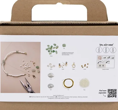 Mini DIY Kit Smykker - Aventurinhalskæde Og -Armbånd