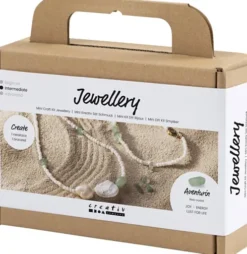 Mini DIY Kit Smykker - Aventurinhalskæde Og -Armbånd