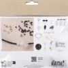 Mini DIY Kit Smykker - Chunky Halskæde - Sort Harmoni