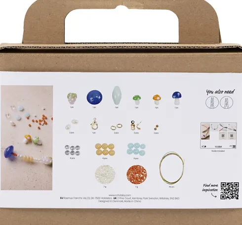 Mini DIY Kit Smykker - Chunky Halskæde - Colorful