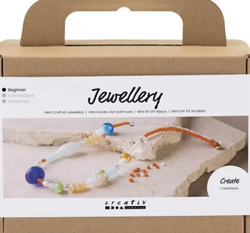 Mini DIY Kit Smykker - Chunky Halskæde - Colorful