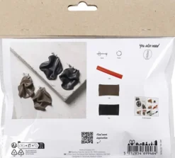 Mini DIY Kit Smykker - Foldede Øreringe