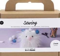Mini DIY Kit Syning - Monster - Assorterede Farver