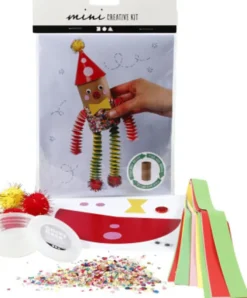 Mini DIY Kit - Toiletrulle Klovn