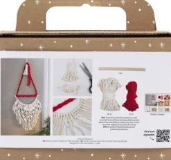 Mini DIY Macramé Kit - Julemand