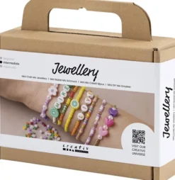 Mini DIY Mix Smykker - Farverige Armbånd