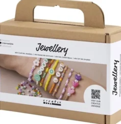 Mini DIY Mix Smykker - Farverige Armbånd