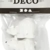 Minifigurer - H 30 MM - L 45 MM - Hvid - 2 Stk
