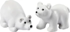 Minifigurer - H 30 MM - L 45 MM - Hvid - 2 Stk