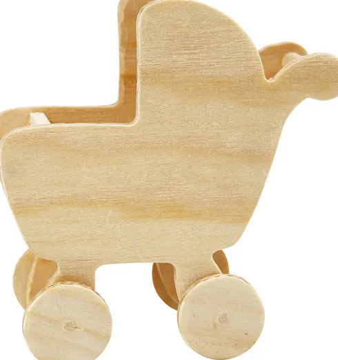 Minimøbler - Stol - Bænk - Gyngestol - Bord - Barnevogn - H 5,8-10,5 CM - 50 Stk