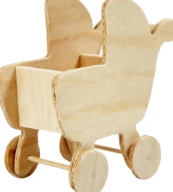 Minimøbler - Stol - Bænk - Gyngestol - Bord - Barnevogn - H 5,8-10,5 CM - 50 Stk
