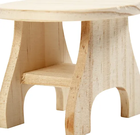 Minimøbler - Stol - Bænk - Gyngestol - Bord - Barnevogn - H 5,8-10,5 CM - 50 Stk