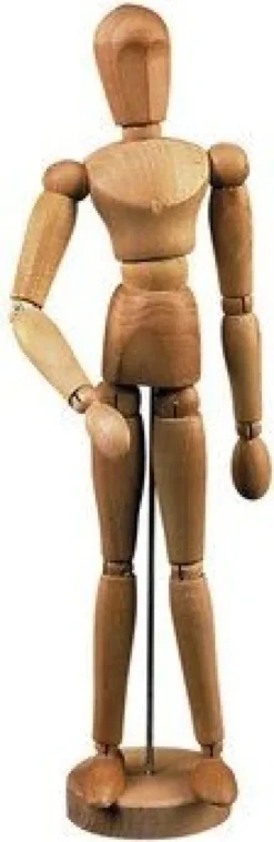 Modeldukke - Mand - 30 CM - Lefranc Bourgeois