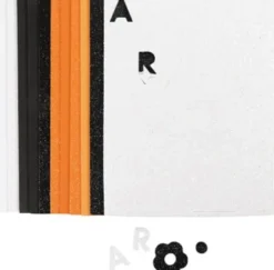 Mosgummi Ark - Str. 14X25 CM - Tykkelse 2 MM - Halloweenfarver - 12 Ark