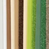 Mosgummi Ark - Str. 14X25 CM - Tykkelse 2 MM - Naturfarver - 12 Ark