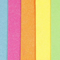 Mosgummi - A5 - 150X210 MM - Tykkelse 2 MM - Assorterede Farver - 5 Ark