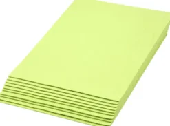 Mosgummi - A4 - 210X297 MM - Tykkelse 2 MM - Lys Grøn - 10 Ark