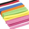 Mosgummi Ispinde - L 11,5 CM - B 1 CM - Tykkelse 2 MM - Assorterede Farver - 120 Stk