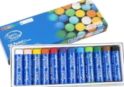 Mungyo - Semi Jumbo Oil Pastel - Oliekridt - Flere Farver - 12 Stk