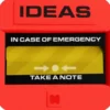Mustard - Emergency Sticky Notes - 100 Sheets