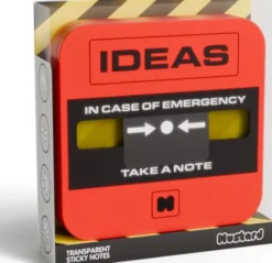 Mustard - Emergency Sticky Notes - 100 Sheets