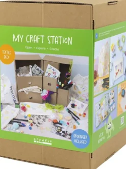 My Craft Station Tekstildekoration - Assorterede Farver - 1 Stk