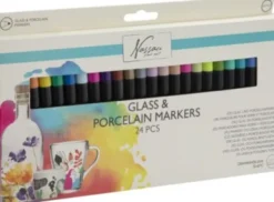 Nassau Fine Art - Glas & Porcelæn Tusser - 24 Stk