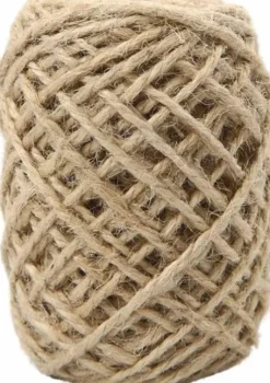 Natursnor - Tykkelse 1-2 MM - Hamp - Natur - 30 M