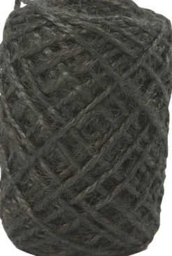 Natursnor - Tykkelse 1-2 MM - Hamp - Sort - 30 M