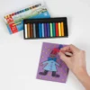 Neocolor II - Pastelkridt - Junior - L 5 CM - Flere Farver - 15 Stk