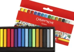 Neocolor I - Pastelkridt - Junior - L 5 CM - B 8 MM - Flere Farver - 15 Stk
