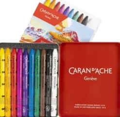 Neocolor I - Pastelkridt - L 10 CM - 8 MM - Flere Farver - 10 Stk