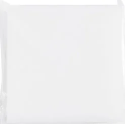 Nålefilteplade - Str. 20X20 CM - Tykkelse 4.5 CM - Hvid - 1 Stk