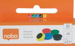 Nobo - Magneter 24Mm 10 Styk