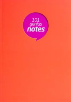 Notesbog A5 Linjeret 160 Sider # Genius Note