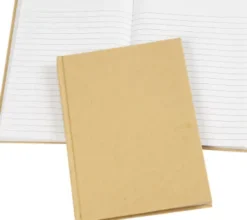 Notesbog - Linieret - A5 - 60 G - Brun - 1 Stk
