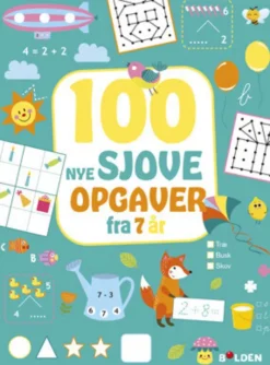 100 Nye Sjove Opgaver - Fra 7 År