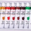 Oliefarver Med M 12 Tuber Á 12 ML