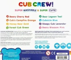Ooly - Afvaskelige Tusser 8 Stk - Cub Crew