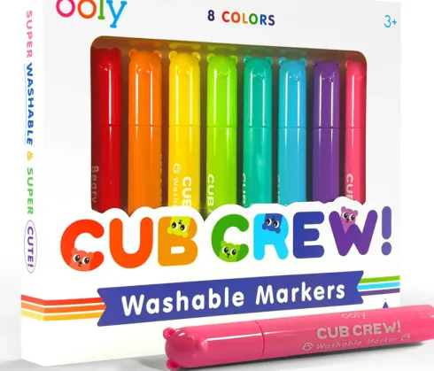 Ooly - Afvaskelige Tusser 8 Stk - Cub Crew