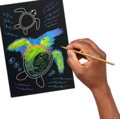 Ooly - Ridsekort - Ocean Life - Scratch Og Scribble