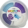 Ooly - Selvhærdende Ler - Ocean Bffs 4 Farver - Creatibles