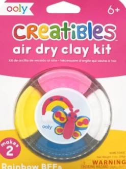 Ooly - Selvhærdende Ler - Rainbow Bffs 4 Farver - Creatibles