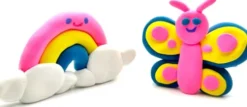 Ooly - Selvhærdende Ler - Rainbow Bffs 4 Farver - Creatibles