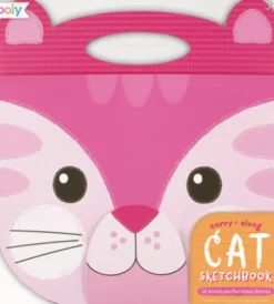 Ooly - Skitseblok - Carry Along Kat 23 X 18 CM
